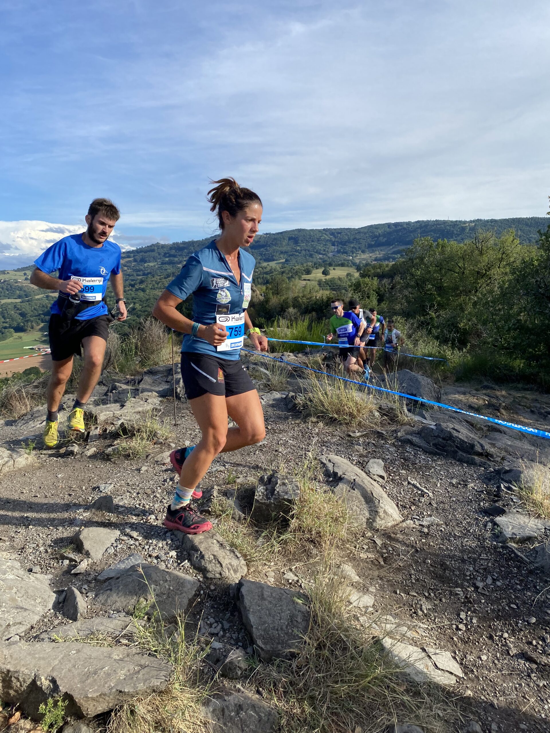 coureur trail bières et tireuse