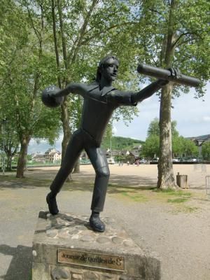 statue du joueur de quille