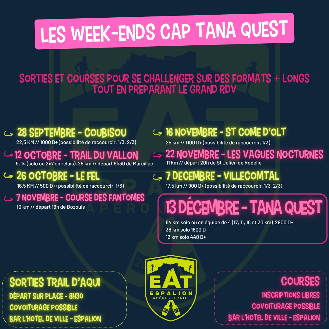 description des week end course